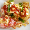 raradesu's cooksnap of when they made バターたっぷり卵＆野菜炒め.