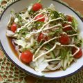 ルリナ's cooksnap of when they made 【簡単】さっぱりサラダうどん.
