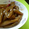 あやちゅず's cooksnap of when they made ☆お母さんの甘辛こんにゃく☆.
