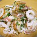 novinovi30's cooksnap of when they made 胡瓜&竹輪&みょうが&大葉のｻﾗﾀﾞ.