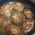 シュルビン's cooksnap of when they made 肉汁じゅわゎ～♡ハンバーグ♪.