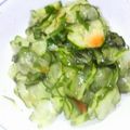 まゆぴんず's cooksnap of when they made きゅうり農家に教わった、大葉きゅうり.