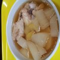 a_dwnq_t's cooksnap of when they made 手羽元&生姜で鶏大根.