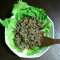 ココイブ's cooksnap of when they made ナスとひき肉の甘辛丼.