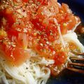 ヘルシーママン's cooksnap of when they made トマトで作るイタリア～ンなめんつゆ.