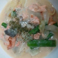 さおぴーや☆'s cooksnap of when they made ✾鮭と野菜のクリーム煮込み✾.