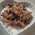 megupuni's cooksnap of when they made 超簡単☆えのき茸と豚肉の塩昆布炒め.