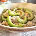 ばぢこ's cooksnap of when they made お麩入りゴーヤーチャンプルー.