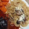 cococo710's cooksnap of when they made きのこ＆ベーコンの和風バターしょうゆスパ.