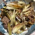 クックXZON9Y☆'s cooksnap of when they made みょうがｄｅさっぱり☆ナスと牛肉甘辛炒め.