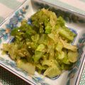 Lilysuke's cooksnap of when they made 味見で半分なくなるキャベツの胡麻和え.