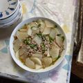 クックQT23CK☆'s cooksnap of when they made かぶの鶏そぼろあんかけ.