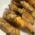 ポメちょん's cooksnap of when they made 豚ロースのほうれん草とチーズの肉巻き.