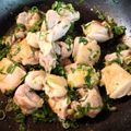 ラフロイグ31年's cooksnap of when they made 簡単おつまみ！ネギ塩せせり♪.
