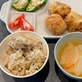カトリ線香's cooksnap of when they made まいたけとサツマイモの炊き込みご飯.