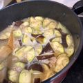 chabo2580's cooksnap of when they made なすと豚肉の具だくさん味噌汁.