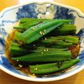 みみっこ♪'s cooksnap of when they made 【居酒屋】❀おつまみオクラ❀《浅漬け》.