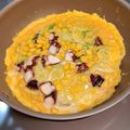 三坂聡美's cooksnap of when they made キャベツと卵だけ！ふんわりお好み焼き風.