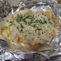 クックE662AA☆'s cooksnap of when they made 【手抜き】鶏むね肉のマヨオーブン焼き.