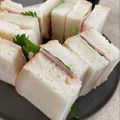yuminan47k's cooksnap of when they made おひとりさまのミドルエイジ向きハムサンド.
