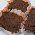 クックO457D9☆'s cooksnap of when they made おから100%ココアバナナカップケーキ.
