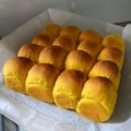 h11☆t8's cooksnap of when they made たっぷりかぼちゃ50%ちぎりパン HB.