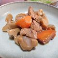 まい0223's cooksnap of when they made お弁当や常備菜に★レンコンと鶏肉の煮物.
