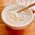 ねっちゃんっ's cooksnap of when they made レンジで簡単☆余った餅で☆きな粉ミルク汁.