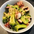 はるとニモdaddy's cooksnap of when they made タコとブロッコリー♪ガーリック炒め.