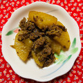 チェックのミニくま's cooksnap of when they made 大根が旨い！「大根と牛肉の煮物」.