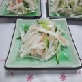 ぴかあか's cooksnap of when they made 大根とカニカマのサラダ✿.