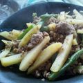 大臣たろーmama's cooksnap of when they made じゃがいもとインゲンと挽き肉のピリ辛炒め.