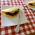 tommy 0304's cooksnap of when they made ボリュームたっぷり☆求肥入りどら焼き.