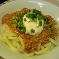 kaori803's cooksnap of when they made 納豆キムチうどん.