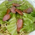 しおとも's cooksnap of when they made 春キャベツで速攻ヘルシー☆簡単パスタ.