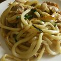 yumiko84a's cooksnap of when they made アッサリ！大葉と豚バラの焼きうどん.
