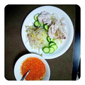 salymama's cooksnap of when they made 冷しゃぶ 簡単特製ゴマだれで.