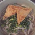ひトみ's cooksnap of when they made カリッと焼き揚げで♡きつねうどん.