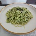 kaokaona's cooksnap of when they made バジルペースト（ジェノベーゼソース）.
