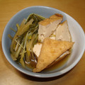 おけいはん０９１３'s cooksnap of when they made 厚揚げと水菜の煮浸し.