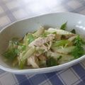 ミマト's cooksnap of when they made ささ身とセロリの柚子マヨ和え.