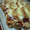 mok427's cooksnap of when they made パン耳deピザ.