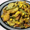 ゆみにゃむ's cooksnap of when they made 夏野菜のカレー風味★HOTサラダ.