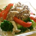 ママdeko's cooksnap of when they made ✿温野菜に～鯖のおろし和え✿.