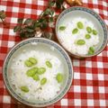 ぽにえ's cooksnap of when they made 塩麹で春の豆ごはん.