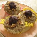miyuki12's cooksnap of when they made レンジで✾おから蒸しけーき~あずき～.