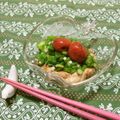 赤い電話's cooksnap of when they made おくら納豆に梅を入れました♪.