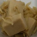 ぽちぴよ's cooksnap of when they made めんつゆで簡単！高野豆腐と切干大根の煮物.
