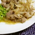 mocomoku's cooksnap of when they made 簡単ひとてま！絶品豚のしょうが焼き☆.