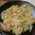 mugi66's cooksnap of when they made 簡単！キャベツ卵とじ.